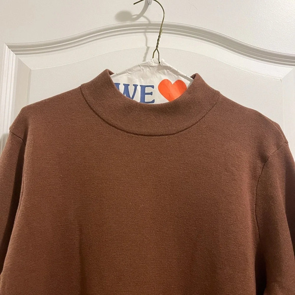 Frank & Oak mock-neck sweater dress - Picture 5 of 8